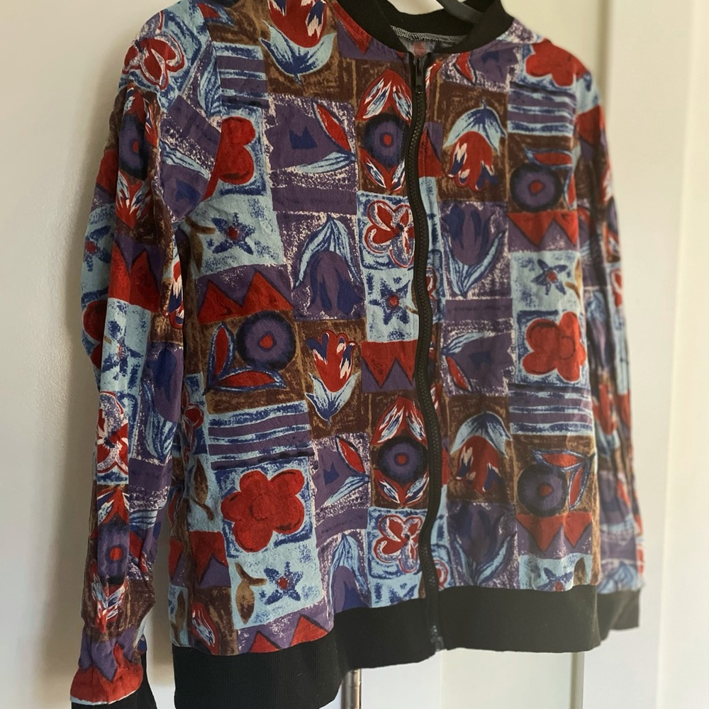 Boho Zip Up Jacket - Picture 2 of 4